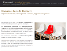 Tablet Screenshot of emmanuel-larrede-cazenave.com